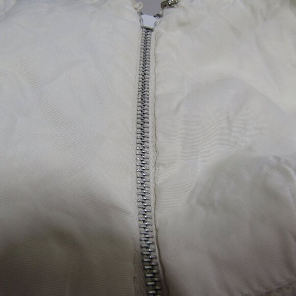 VTG BRIDGERTON Ivory Lace Cottagecore Empire Fairy Regency  Maxi Dress XS S - Picture 8 of 9